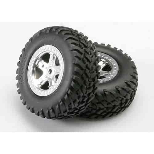 Dual Profile Tires & Wheels Kit Preassembled & Glued