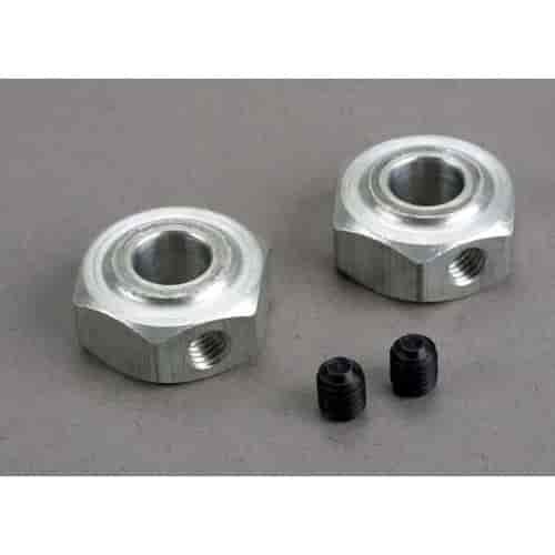 Aluminum hex wheel hubs 2 / 5x6 GS 2