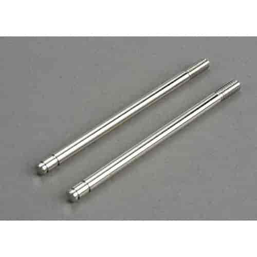 Shock shafts steel chrome finish front 2