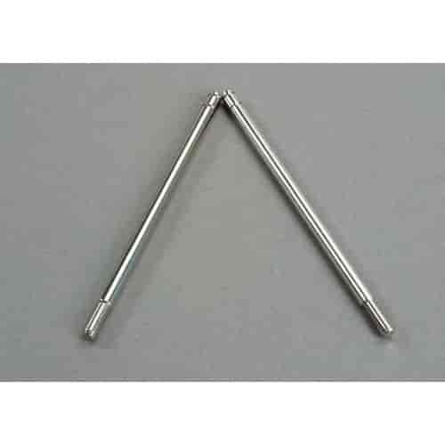 Shock shafts steel chrome finish rear 2