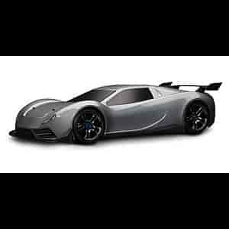 XO-1 4WD SuperCar 1/7 Scale Silver Requires LiPo Charger