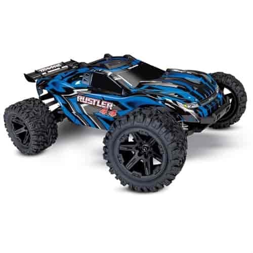 *USED - Rustler XL-5 4 x 4 Stadium Truck Ready-to-Race - Blue