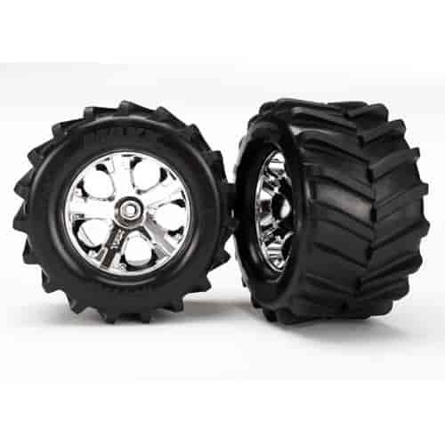 ALLSTAR CHRM WHEELS/TIRES