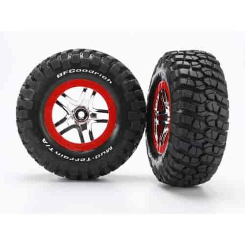 Tires & Wheel Kit 4WD Front/Rear & 2WD Rear Wheels