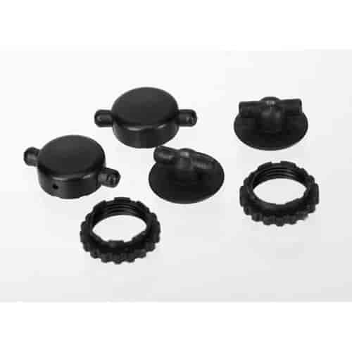 GTR Shock Caps & Spring Retainers One Pair Each Upper Caps, Upper Retainers, & Lower Retainers