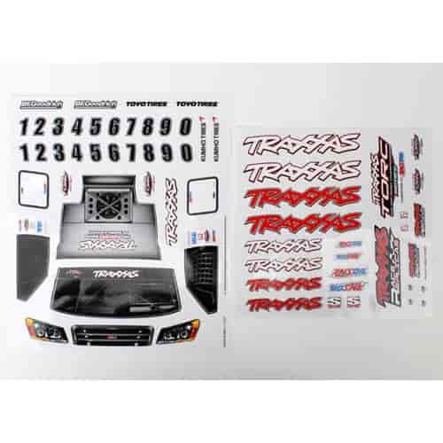 1/16 Slash 4WD Team Truck Decal Sheets