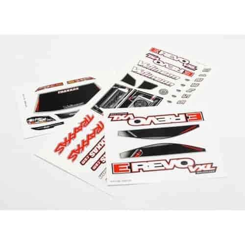 1/16 E-Revo VXL Decal sheets