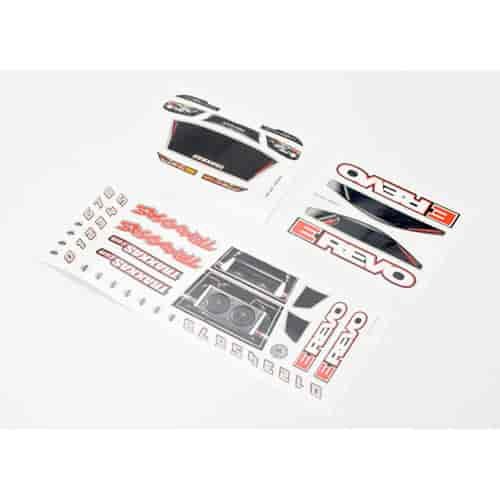 Decal sheets 1/16 E-Revo