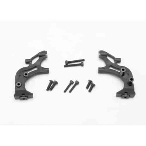 Wing Mount & Hardware Black Plastic