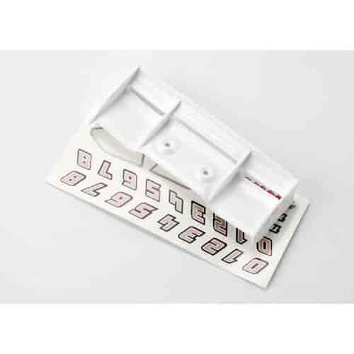 Deck Wing White Plastic