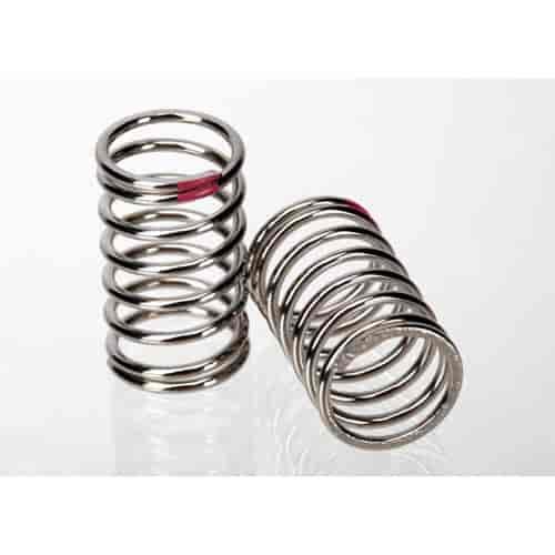 Spring shock nickel finish GTR 2.77 rate pink 1 pair