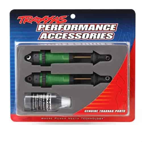 GTR XXL Shocks Green Anodized PTFE Coated Bodies