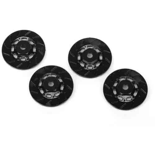 Hex Wheel Hubs Disc Brake Rotors Black Plastic