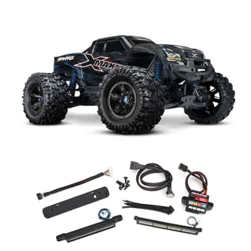 X-Maxx 4WD with LED Light Kit - Blue