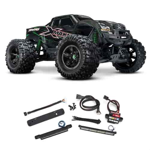 X-Maxx 4WD with LED Light Kit - Green