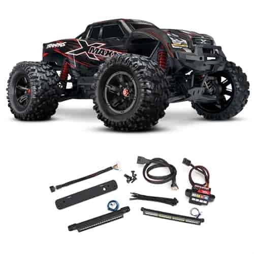 X-Maxx 4WD with LED Light Kit - Red