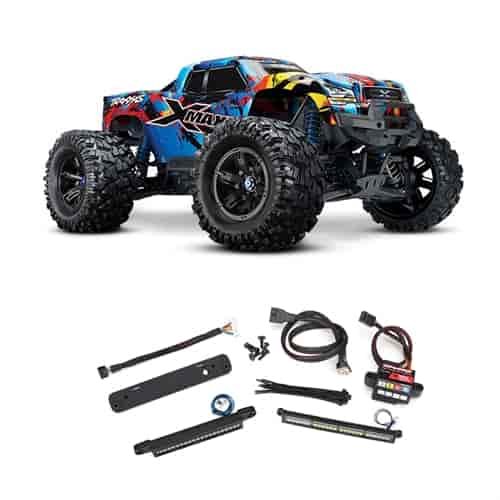 X-Maxx 4WD with LED Light Kit - Rock and Roll