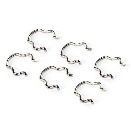 Wheel Hex Clips 6/pkg