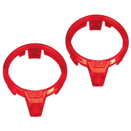 Motor LED Lens Red