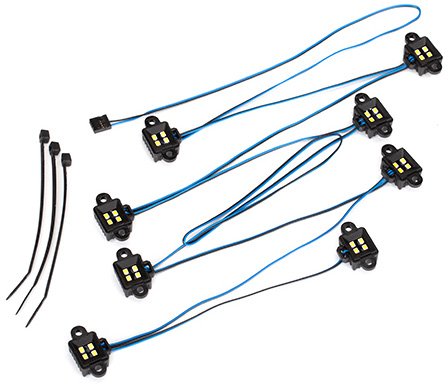 LED Rock Light Kit Fits TRX-4 & TRX-6 RC Trucks