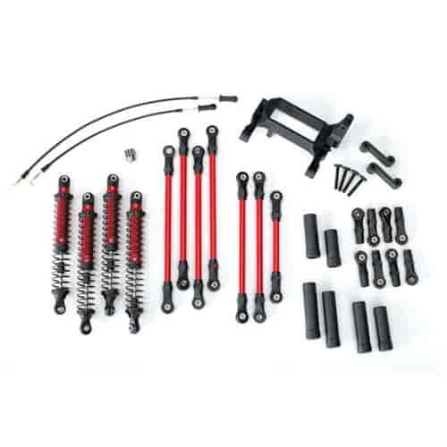 Complete Long Arm Lift Kit TRX-4 - Red