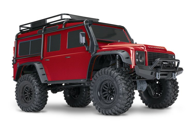 TRX-4 Land Rover Defender Trail Crawler - Red