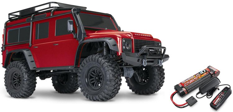 TRX-4 Land Rover Defender Trail Crawler, NiMH Battery, and Charger Kit