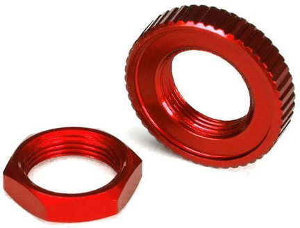 Servo Saver Nuts Fits 4-Tec RC Models [Red]