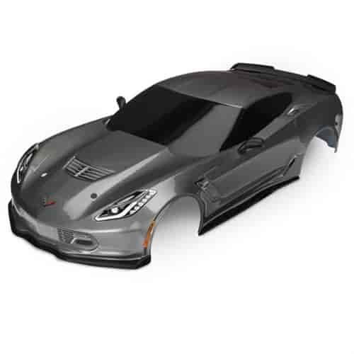 Corvette Z06 Body for 4-Tec Chassis - Graphite
