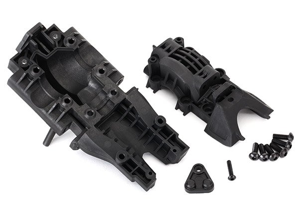 Bulkhead for E-Revo VXL Brushless RC [Rear] Black