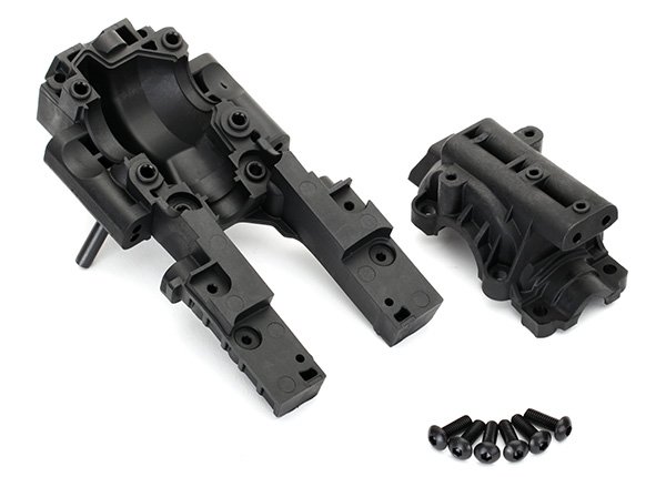 Bulkhead for E-Revo VXL Brushless RC [Front] Black