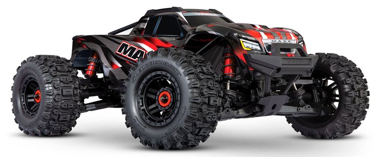Maxx WideMaxx 4WD Monster Truck [Red ProGraphix Body]
