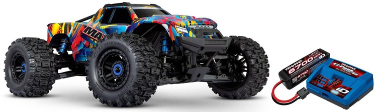 Maxx WideMaxx 4WD Monster Truck, Battery, and Charger Kit