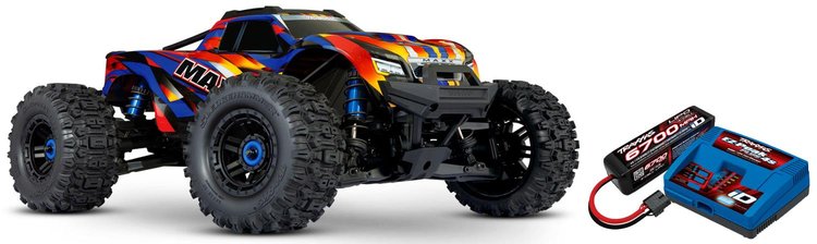 Maxx WideMaxx 4WD Monster Truck, Battery, and Charger Kit