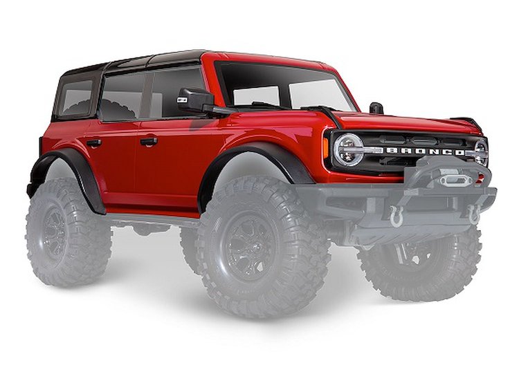 Complete Body Replacement for TRX-4, 2021 Ford Bronco RC
