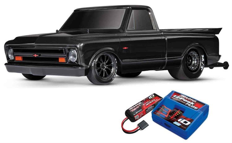 Drag Slash Chevrolet C10 Pickup Truck, Battery, and Charger Kit