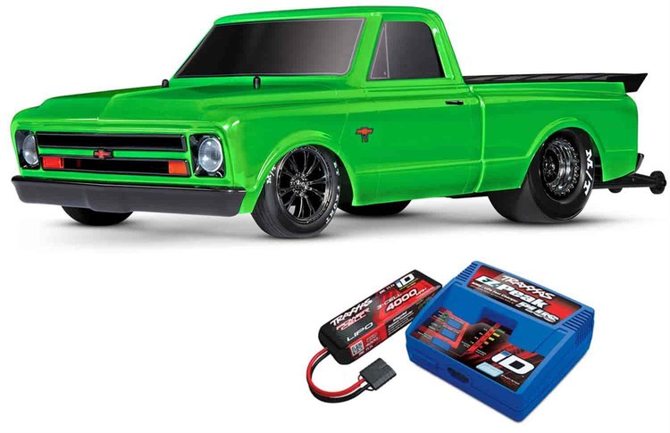 Drag Slash Chevrolet C10 Pickup Truck, Battery, and Charger Kit