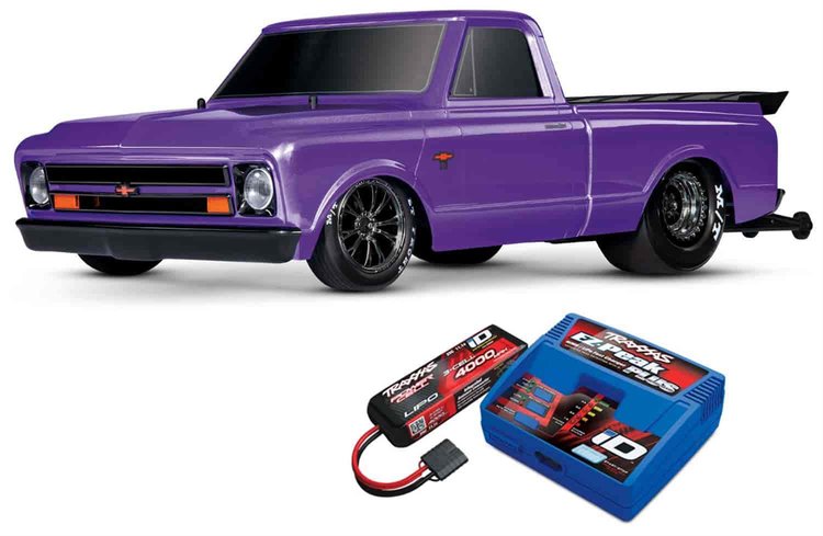 Drag Slash Chevrolet C10 Pickup Truck, Battery, and Charger Kit