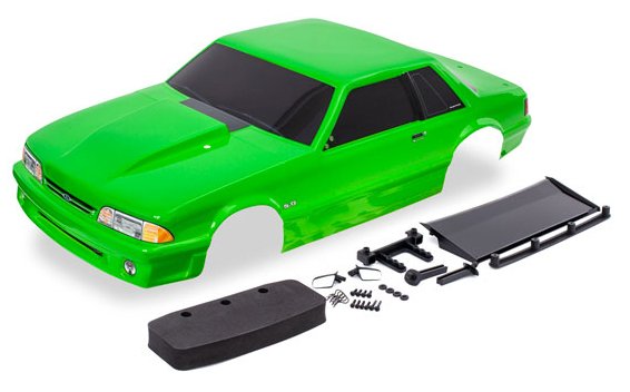 Ford Mustang 5.0 Complete Body Replacement for Drag Slash [Green]