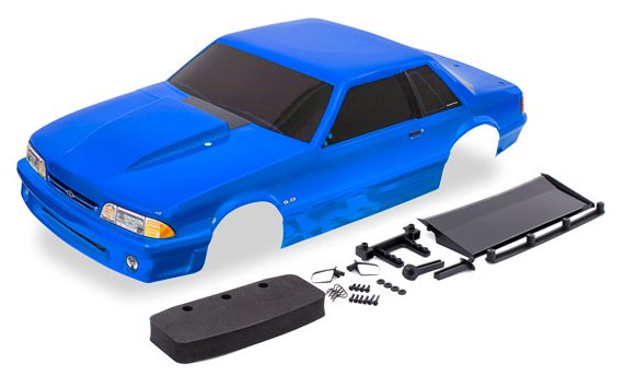 Ford Mustang 5.0 Complete Body Replacement for Drag Slash [Blue]