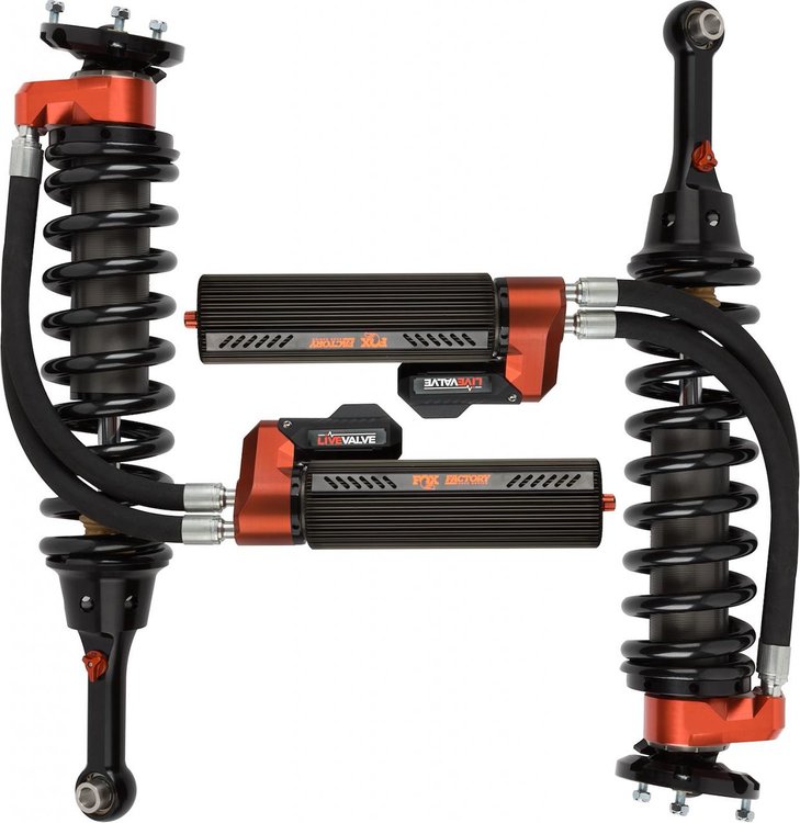 Factory Race Series Front 3.0 Live Valve Shocks with Internal Bypass for 2019-2020 Ford Raptor