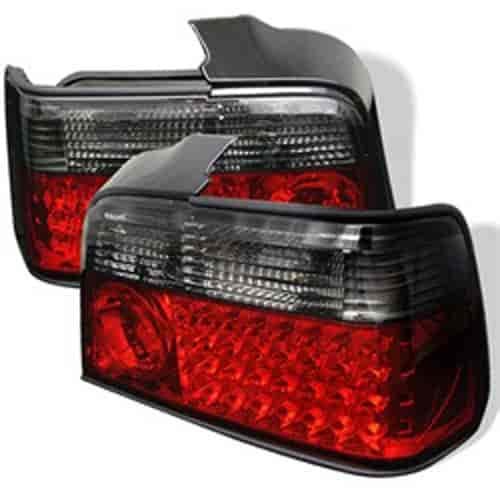 LED Tail Lights Uses S25 Amber 120 Degree Single Filament Bulb