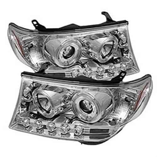 Halo Projector Headlights Bulbs Included