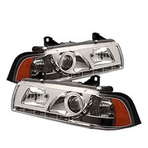 DRL LED Projector Headlights 1 pc.