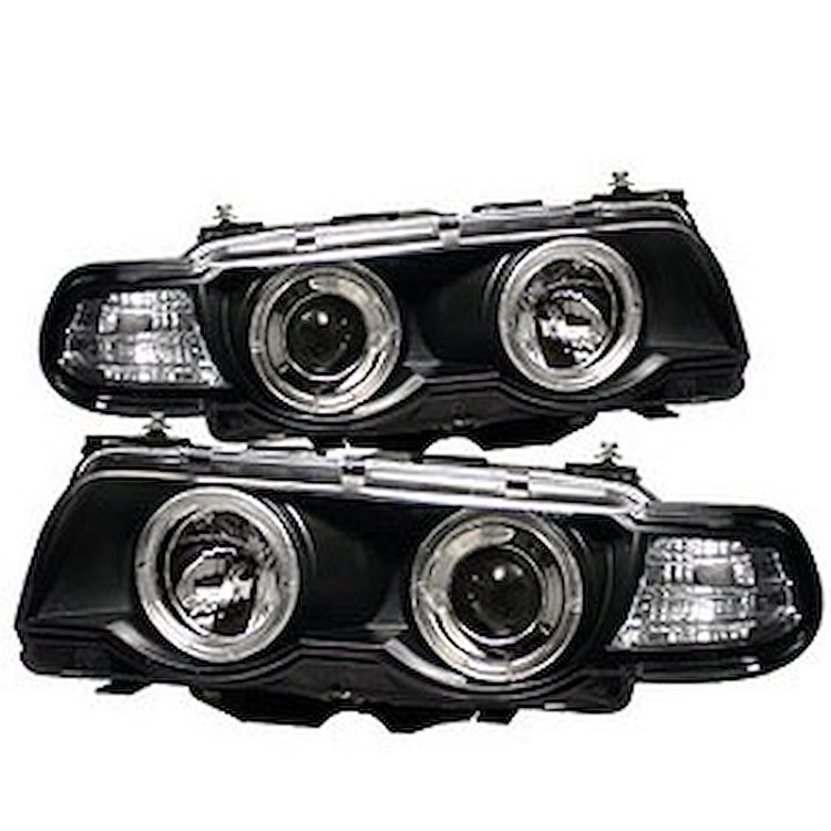 Halo LED Projector Headlights 1999-2001 BMW E38 7 Series
