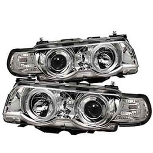 Halo LED Projector Headlights 1999-2001 BMW E38 7 Series