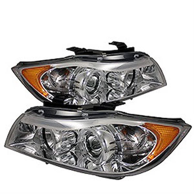 Halo LED Projector Headlights 2006-2008 BMW E90 3 Series