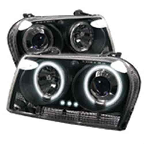 Halo CCFL Projector Headlights 2005-2008 Chrysler 300