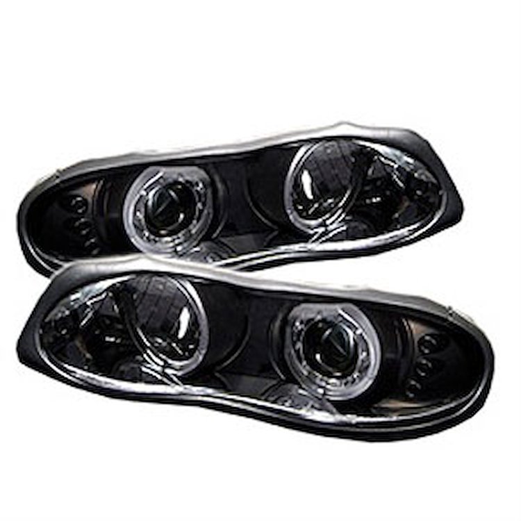 Halo LED Projector Headlights 1998-2002 Chevy Camaro