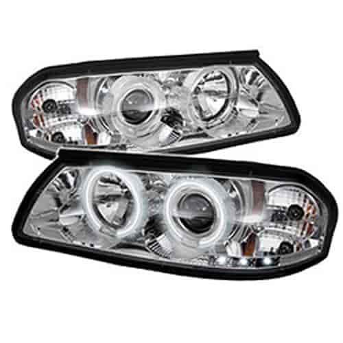 Halo CCFL Projector Headlights 2000-2005 Chevy Impala